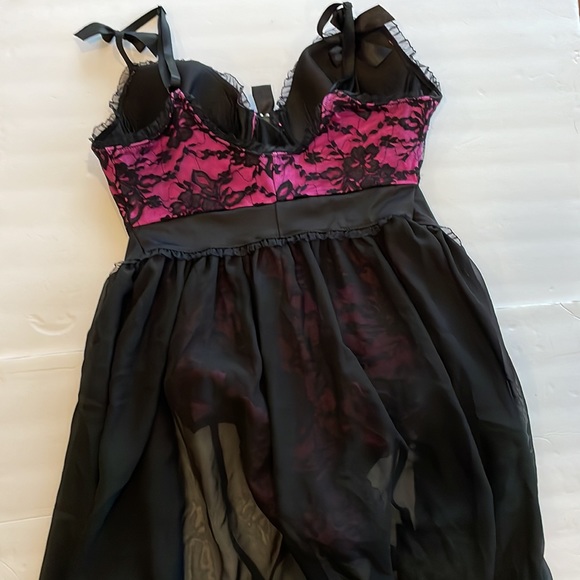 RAVENWARE Bodysuit/Bustier/Garter Belt w/Skirt, Costume: Plus Size 1XL - Picture 8 of 16